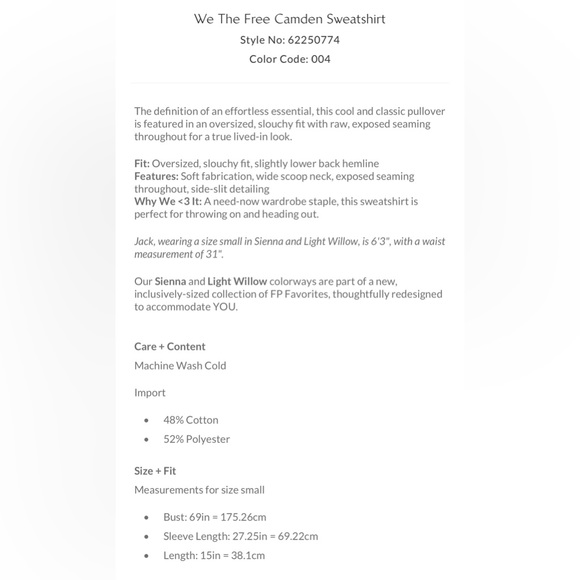 🔥SOLD!! NEW Free People Camden Pullover | HEATHER GREY - Picture 6 of 6